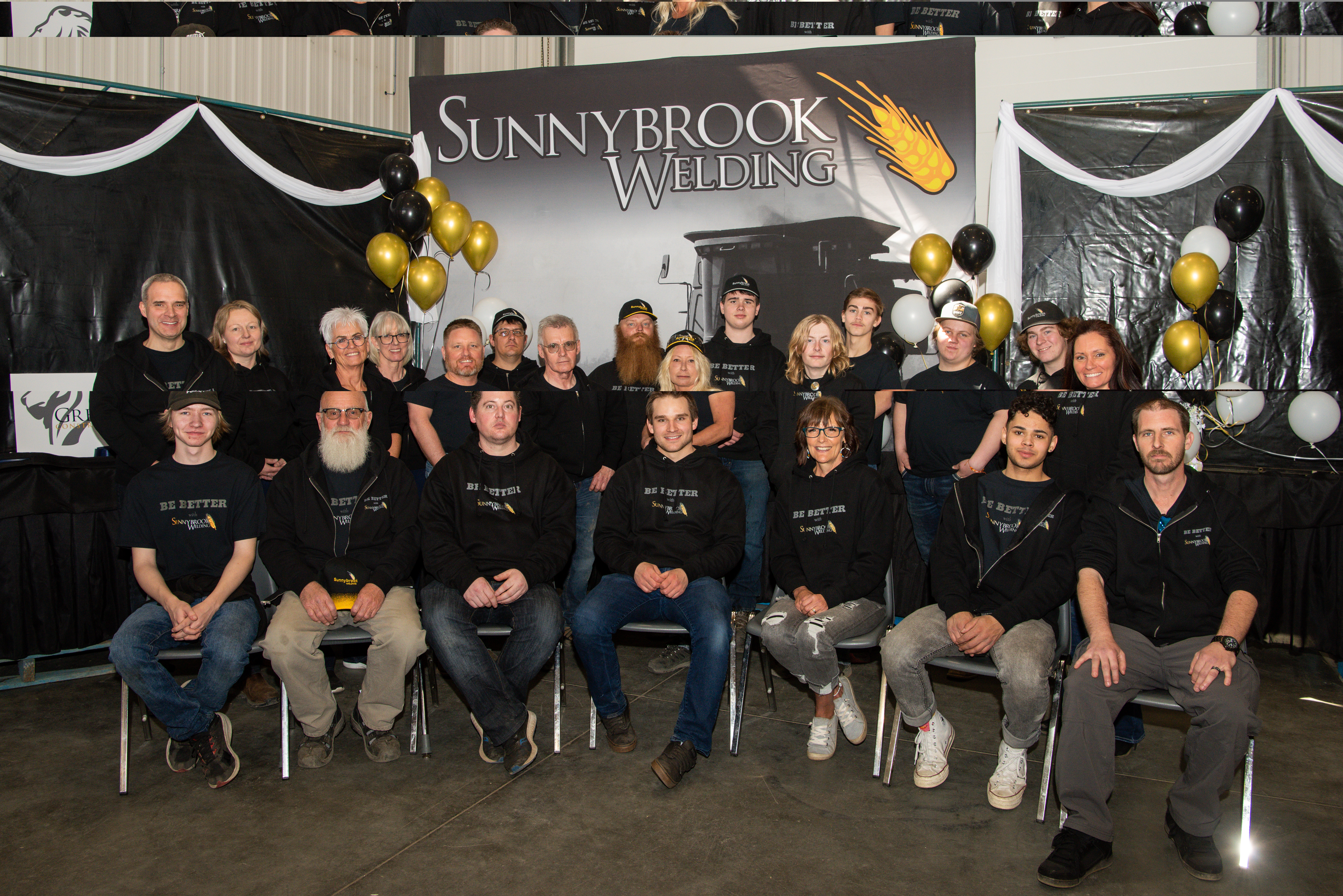 The Sunnybrook team: manufacturing and selling combine parts for the major brands
